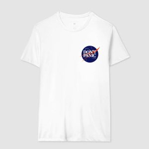 Alternative view of Camiseta Don't Panic Nasa