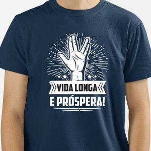Camiseta Vida Longa e Próspera!