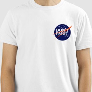 Camiseta Don't Panic Nasa