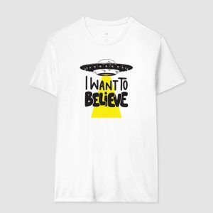 Alternative view of Camiseta I Want to Believe