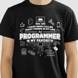 Camiseta Programar é o meu favorito