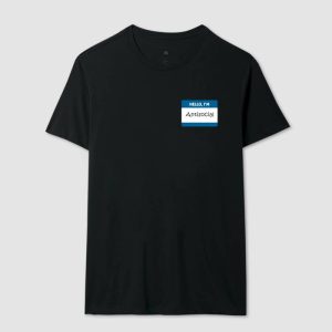Alternative view of Camiseta Hello, I'm antisocial