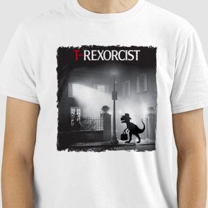 Camiseta "T-Rexorcista"