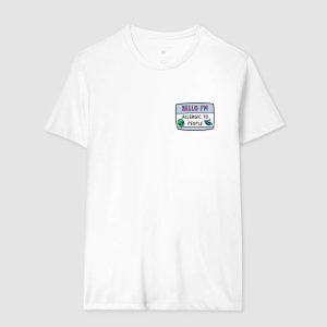 Camiseta Hello I'M Allergic To People 8 9acaed76cb4d3020a936e9c9a532308b