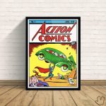 Quadro Superman Action Comics nº 01
