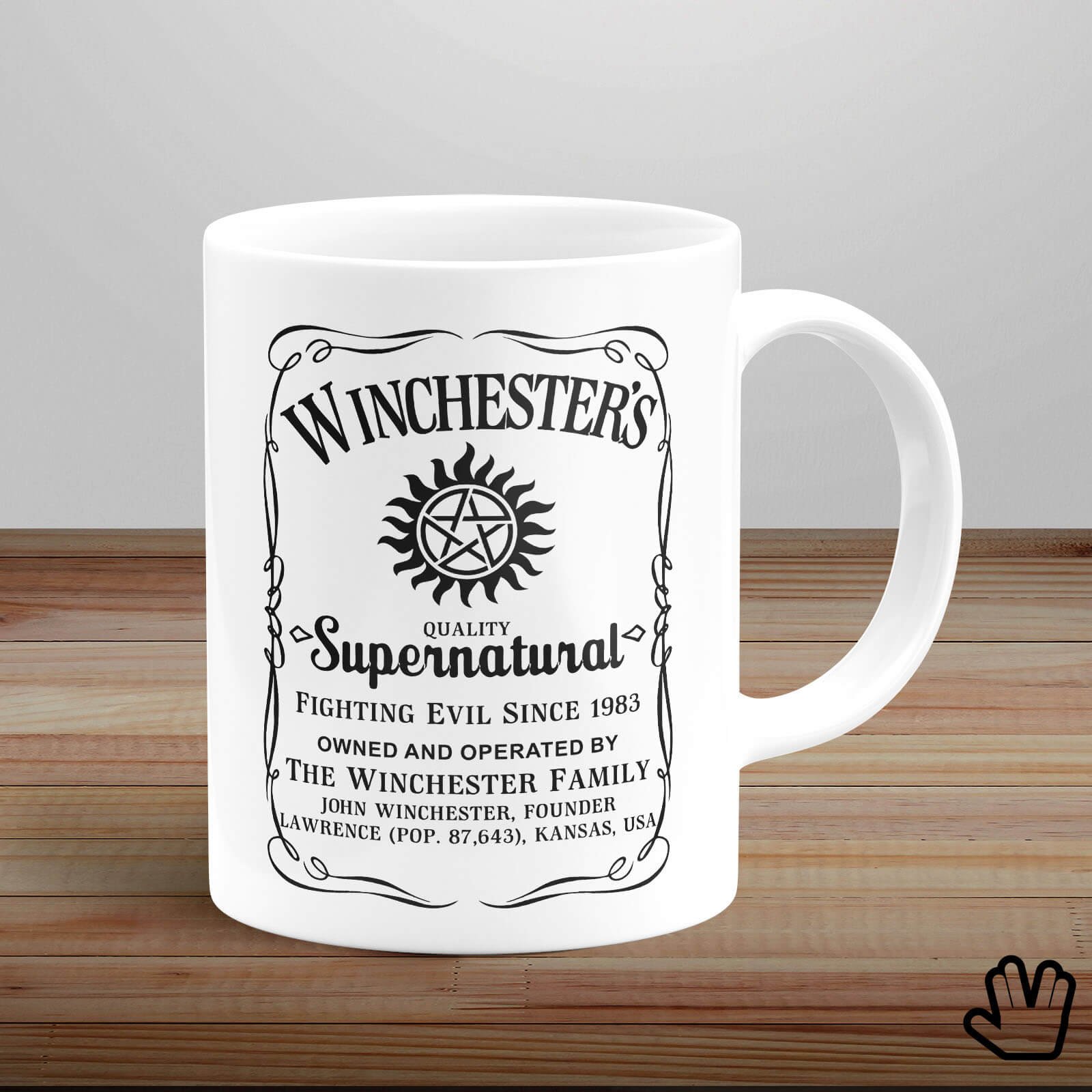 Caneca Supernatural Winchesters 3 Caneca Supernatural Winchesters - Imagem 3
