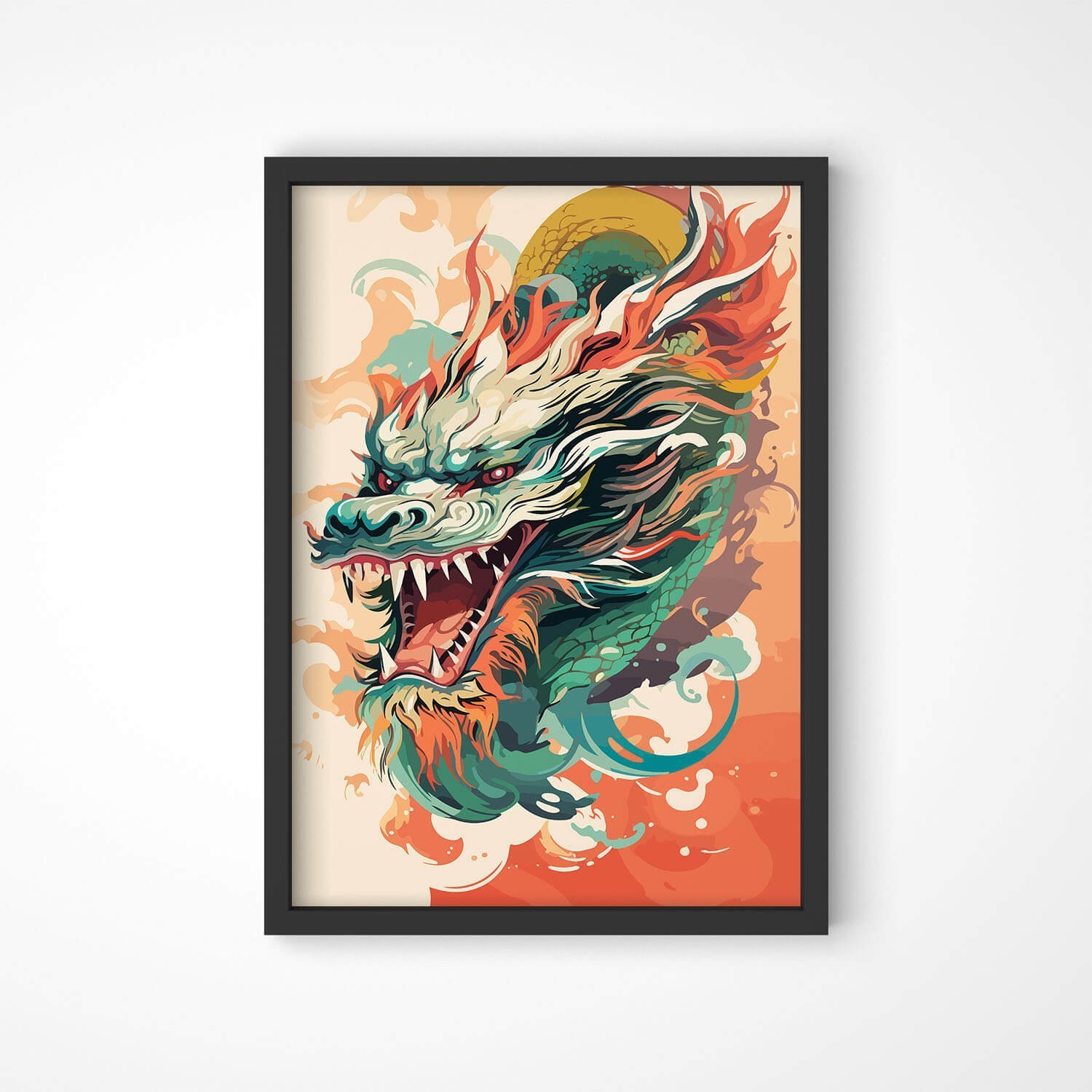 Quadro Dragão - Dragões 4 Quadro Dragão - Dragões - Imagem 4