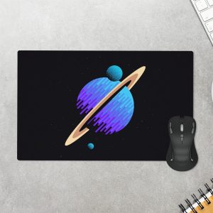 Mouse Pad Geek Saturno 35 x 25 cm