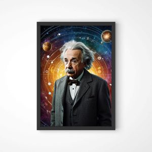 Quadro Albert Einstein Loja Nerd2 1