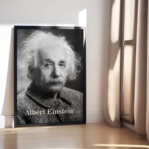 Quadro Albert Einstein Loja Nerd2 scaled 1