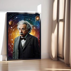 Quadro Albert Einstein Loja Nerd3 1 scaled 1