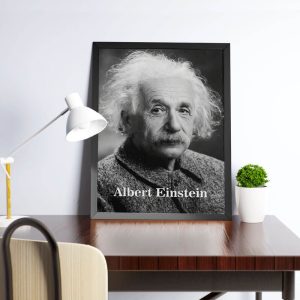 Alternative view of Quadro Albert Einstein