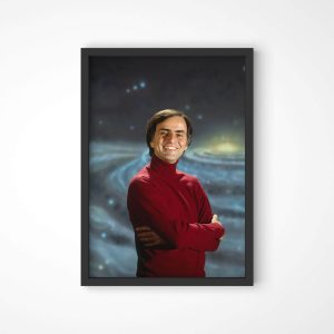 Quadro Carl Sagan Loja Nerd2