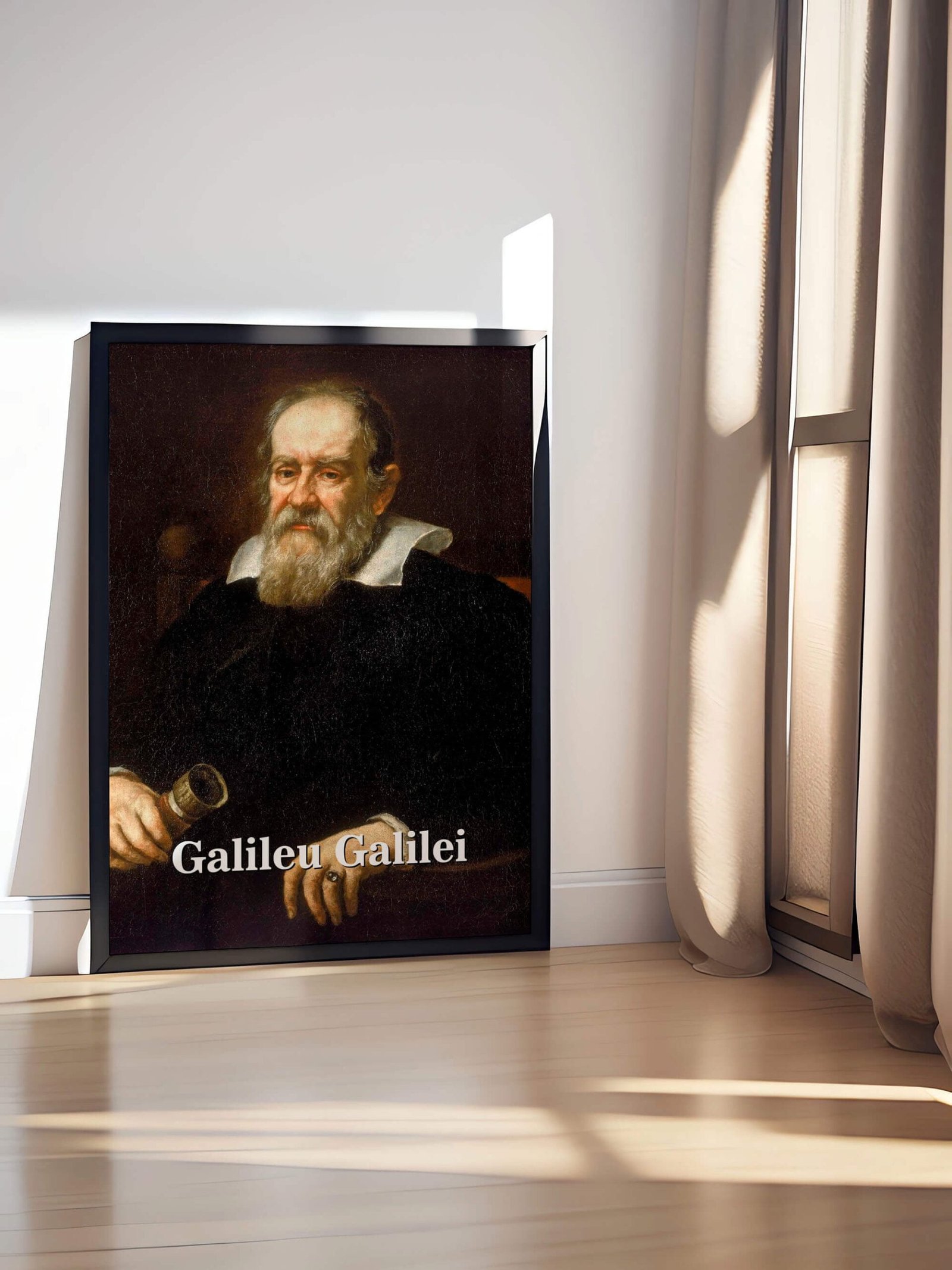 Quadro Galileu Galilei 3 Quadro Galileu Galilei - Imagem 3