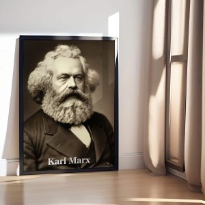 Quadro Karl Marx Loja Nerd2 scaled 1