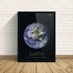 Quadro Planeta Terra- Nasa