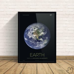 Quadro Planeta Terra- Nasa