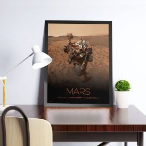 Alternative view of Quadro Mars Curiosity Rover - Nasa