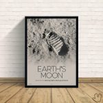 Quadro Pegadas Na Lua - Nasa