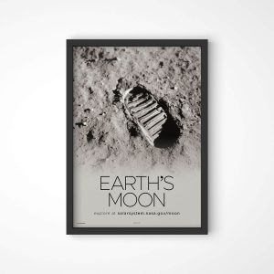 Quadro LojaNerd PegadasNaLua3