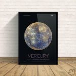 Quadro Planeta Mercúrio - Nasa