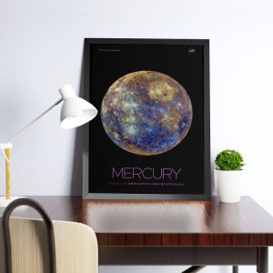 Alternative view of Quadro Planeta Mercúrio - Nasa