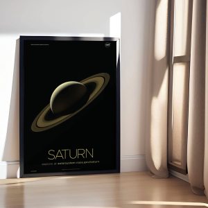 Quadro LojaNerd PlanetaSaturno1 scaled 1