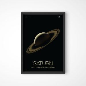 Quadro LojaNerd PlanetaSaturno2