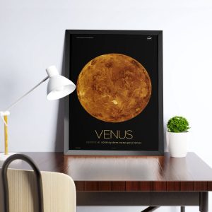 Anti Herói - A única regra: não há regras. 30 Alternative view of Quadro Planeta Vênus - Nasa