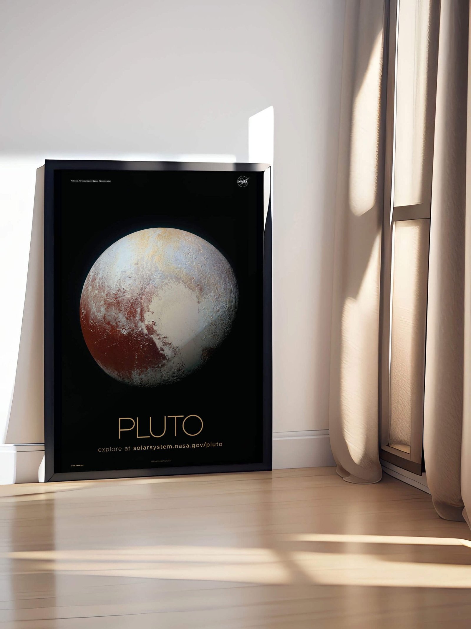 Quadro Planeta Plutão- Nasa 3 Quadro Planeta Plutão- Nasa - Imagem 3
