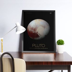 Alternative view of Quadro Planeta Plutão- Nasa