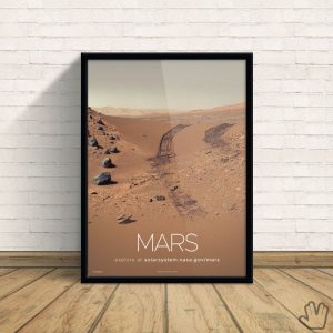 Quadro Paisagem Marciana - Nasa