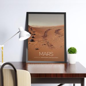 Alternative view of Quadro Paisagem Marciana - Nasa