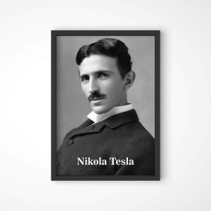 Quadro Nikola Tesla Loja Nerd2