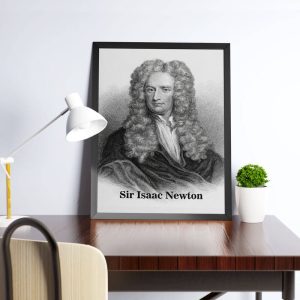 Alternative view of Quadro Isaac Newton