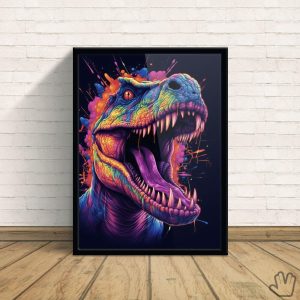 Quadro T-Rex Colors
