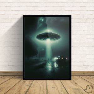 Quadro UFO - Objeto Voador Não Identificado
