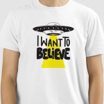 Camiseta I Want to Believe