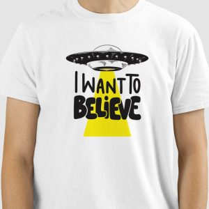 Camiseta I Want to Believe