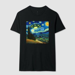 Alternative view of Camiseta O Ovni de Van Gogh