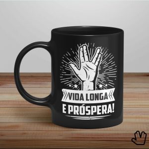 Caneca Star Trek Vida Longa e Próspera