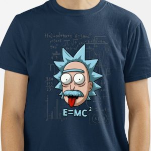 Camiseta E=mc² Einstein Rick