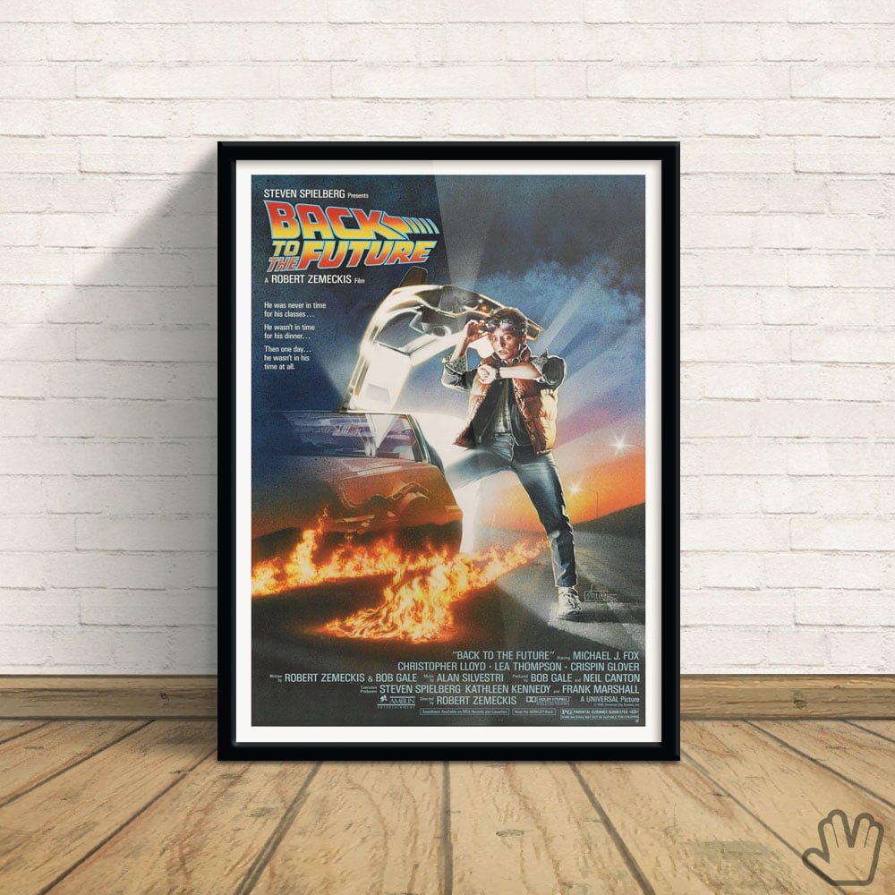 Quadro De Volta Para o Futuro – Marty McFly 1 Quadro De Volta Para o Futuro – Marty McFly