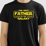 Camiseta O Melhor Pai das Galáxias