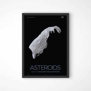 quadro asteroides nasa loja nerd 04