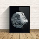 Quadro Estrela Da Morte