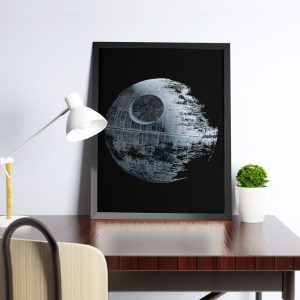 Anti Herói - A única regra: não há regras. 32 Alternative view of Quadro Estrela Da Morte