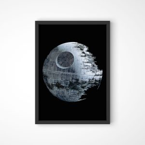 quadro estrela da morte loja nerd 04