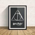 Quadro Harry Potter E As Relíquias Da Morte