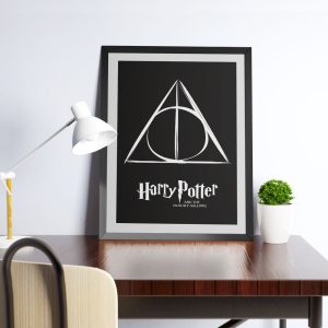 Alternative view of Quadro Harry Potter E As Relíquias Da Morte
